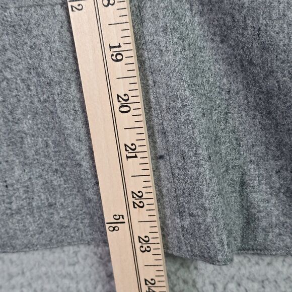 Saville Wool Blend Blazer Gray Classic Career Lined Size 14 Fall Winter Vintage - Picture 9 of 13